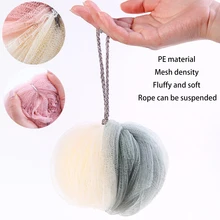 Ванны скраб для душа Чистка тела Массажная сетка для ванны цветок сетчатый шар для ванны полотенце для ванны PE экологический цветок мяч для ванной щетка