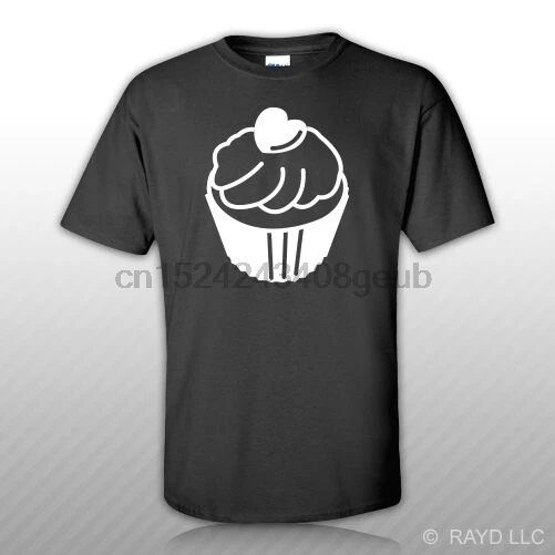 Футболка с надписью Cupcake Love футболка из S M L XL 2XL 3XL хлопка |