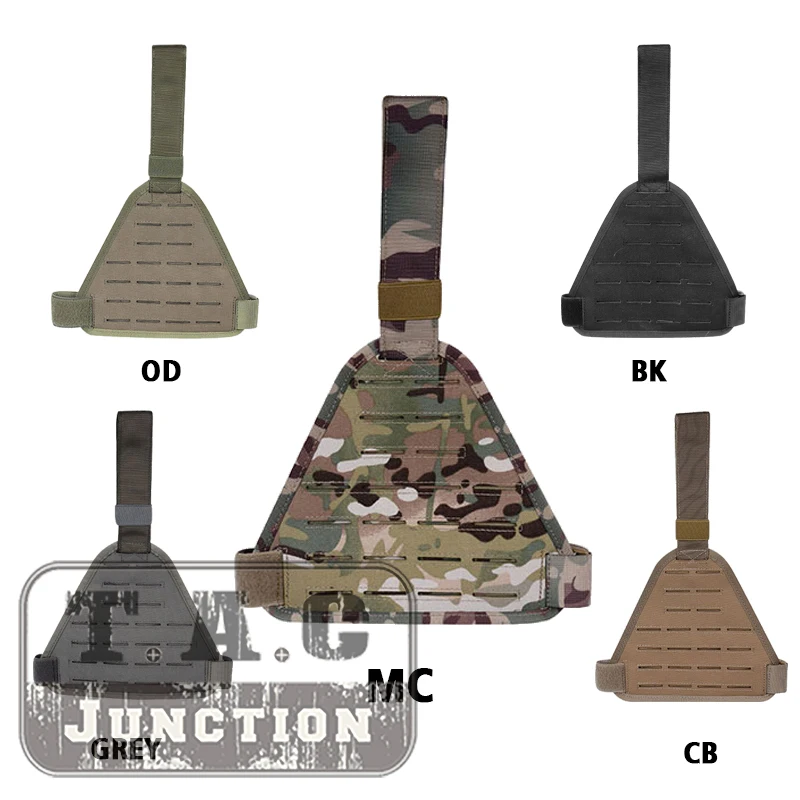 Тактический лазер-Cut Molle Drop Leg платформа панель высокой езды крюк и петля