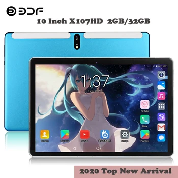 

2020 New 10.1 inch Tablet Pc Quad Core Android 7.0 Google Play 3G Call Tablets WiFi GPS 2.5D 1280*800 Tempered Glass 10 inch Tab