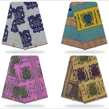 Новейшая Анкара ткань африканская ткань воск Гарантированная голландская Настоящая Африканская ткань с восковой печатью печатная ткань для африканской одежды 03