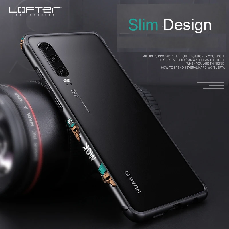 Tanie Fajne metalowe telefon zderzak dla Huawei P30 telefon etui na Huawei P30 Pro, odporna na wstrząsy, ochronna aluminium silikon osłona ramy Coque