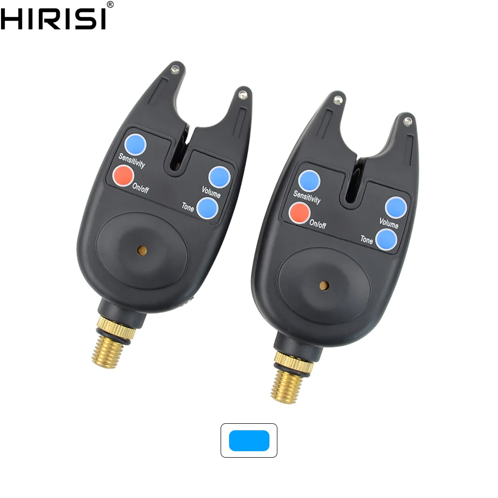 

2 x Fishing Bite Alarm Adjustable Volume Tone Sensitivity LED Indicator