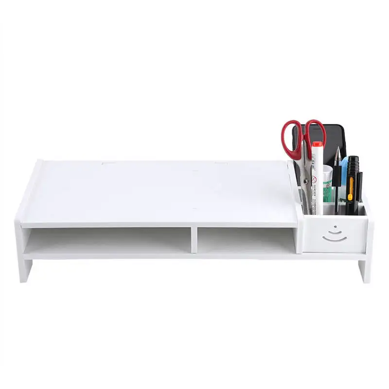 Computer Monitor Riser Laptop PC Stand Home Office Desktop Table Storage Organizer Shelf Universal TV Stand Desktop Riser 38CM|TV Mount| - AliExpress