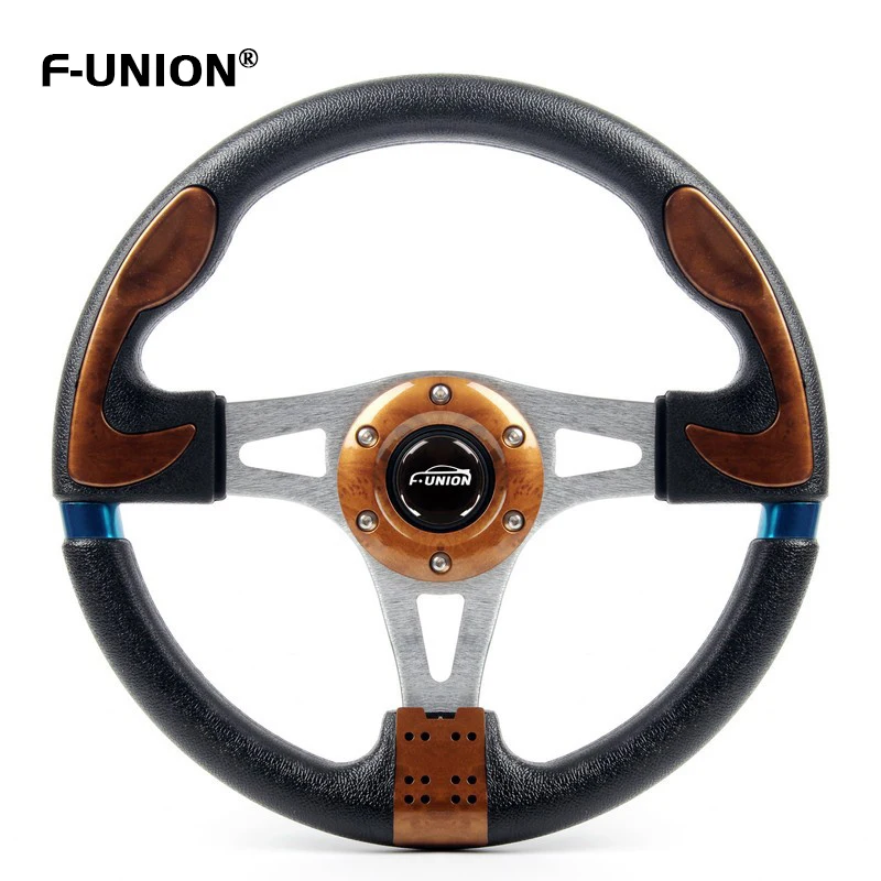 

Car Accessories Sports Steering Wheel Quick Release Modified Steering Wheel 13 Inch 330mm Aluminum Moving Rudder