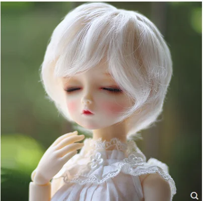 1/3 1/4 1/6 BJD/SD кукольный парик Золотой Двойной конский хвост длинные вьющиеся кукольные волосы кукольные аксессуары DIY стиль волос кукольные волосы парик