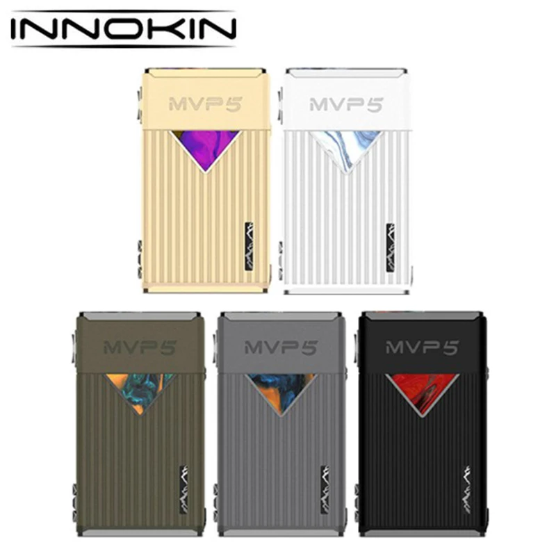 Оригинальный Innokin MVP5 мод 120 Вт Выход 5200 мАч батарея подходит с Ajax бак электронная