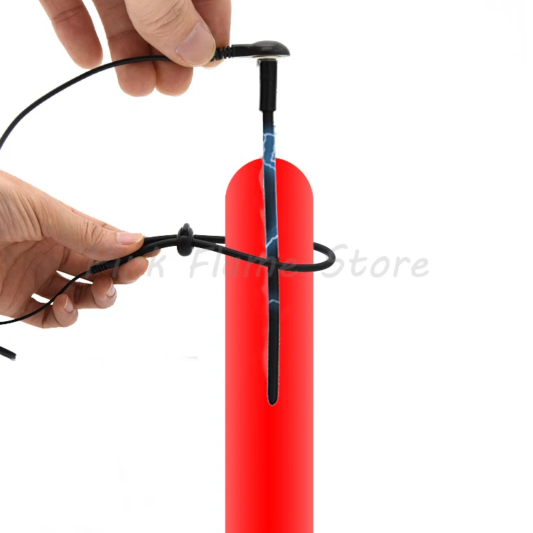Electric Stimulation Urethral Sound Catheter Dilator Electro Shock Penis Plug Cock Ring E-Stim Bdsm Sex Toy for Men Masturbation