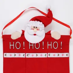 Рождественские Украшения настенное крепление подвесная сумка для хранения для дома праздничного декора Рождества хранения мешочек для