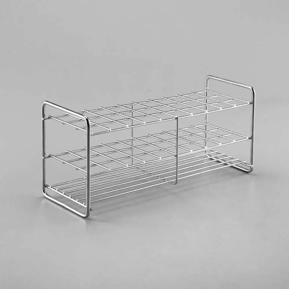 

Stainless Steel Test Tube Rack 30Holes Lab Centrifuge Tube Rack Storage Holders Diameter 18mm Multifunction Laboratory Supplier