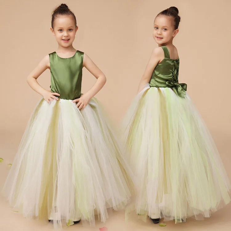 

Women's Top Grade Princess Skirt Wedding Mesh Dress Europe And America Children Shirt Princess Dress Boutique Dress