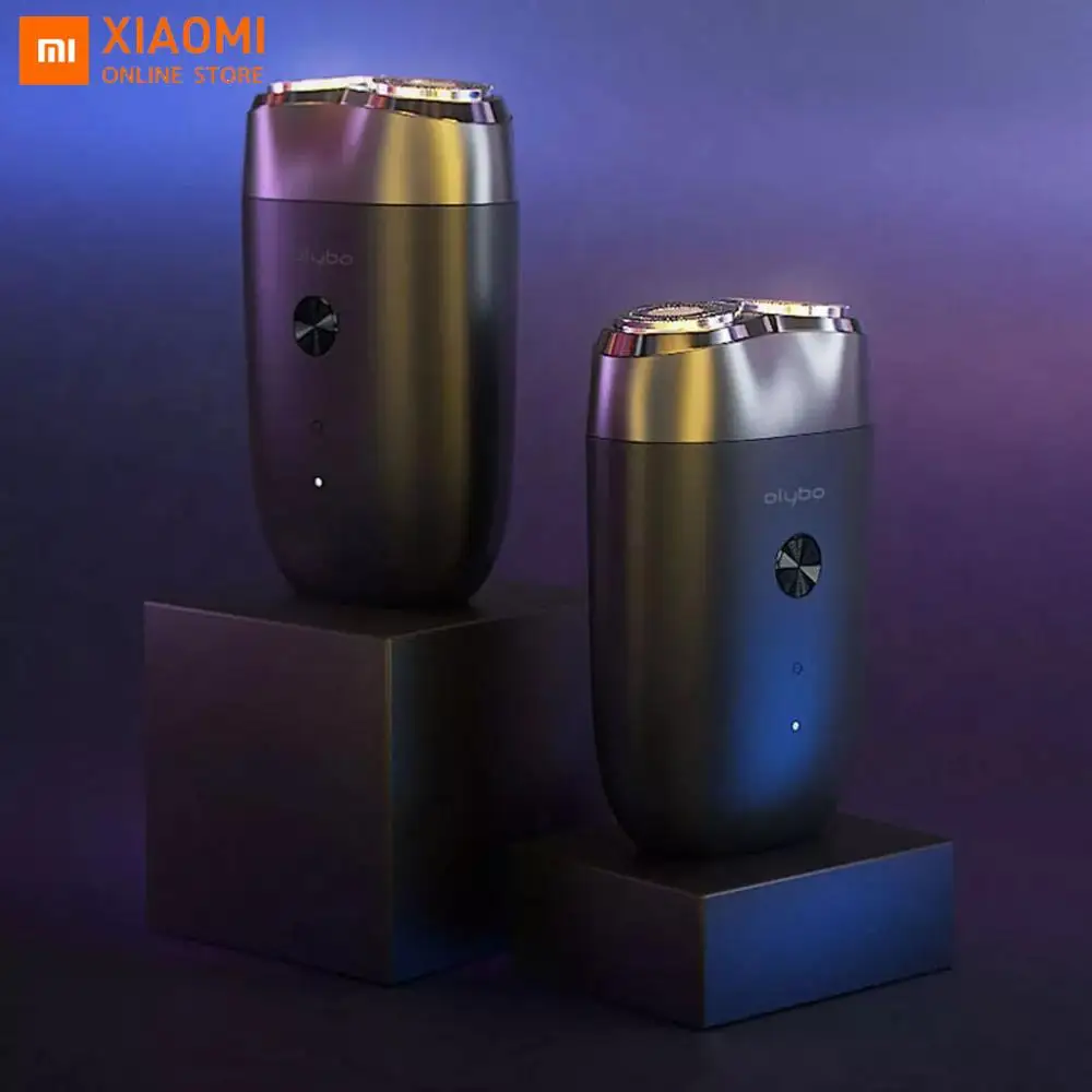 

Xiaomi Mijia Olybo A1 Double Head Electric Shaver USB Type-C Quick Charging Independent Floating Cutter IPX7 Waterproof