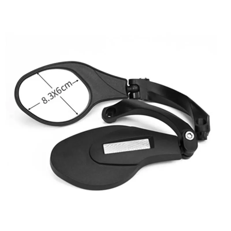 

Stainless Steel Mirror Bicycle Rearview Mirror Mountain Bike Foldable Road Bike Reflective Mirrors ENA88