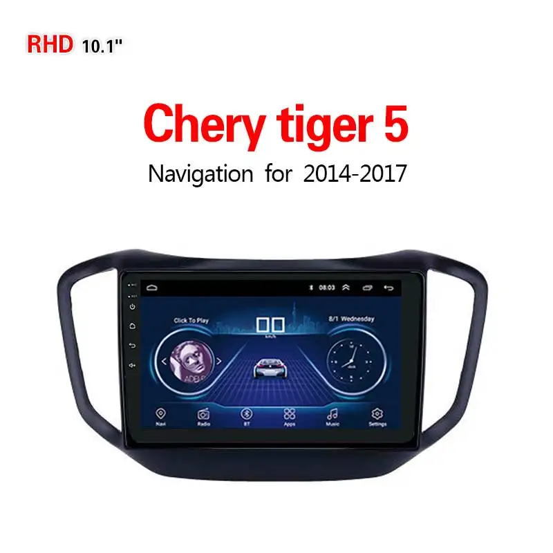 Lionet gps навигация для автомобиля Chery tiger 5- 10,1 дюймов RC5002Y - Размер экрана, дюймов: WIFI 1G16G