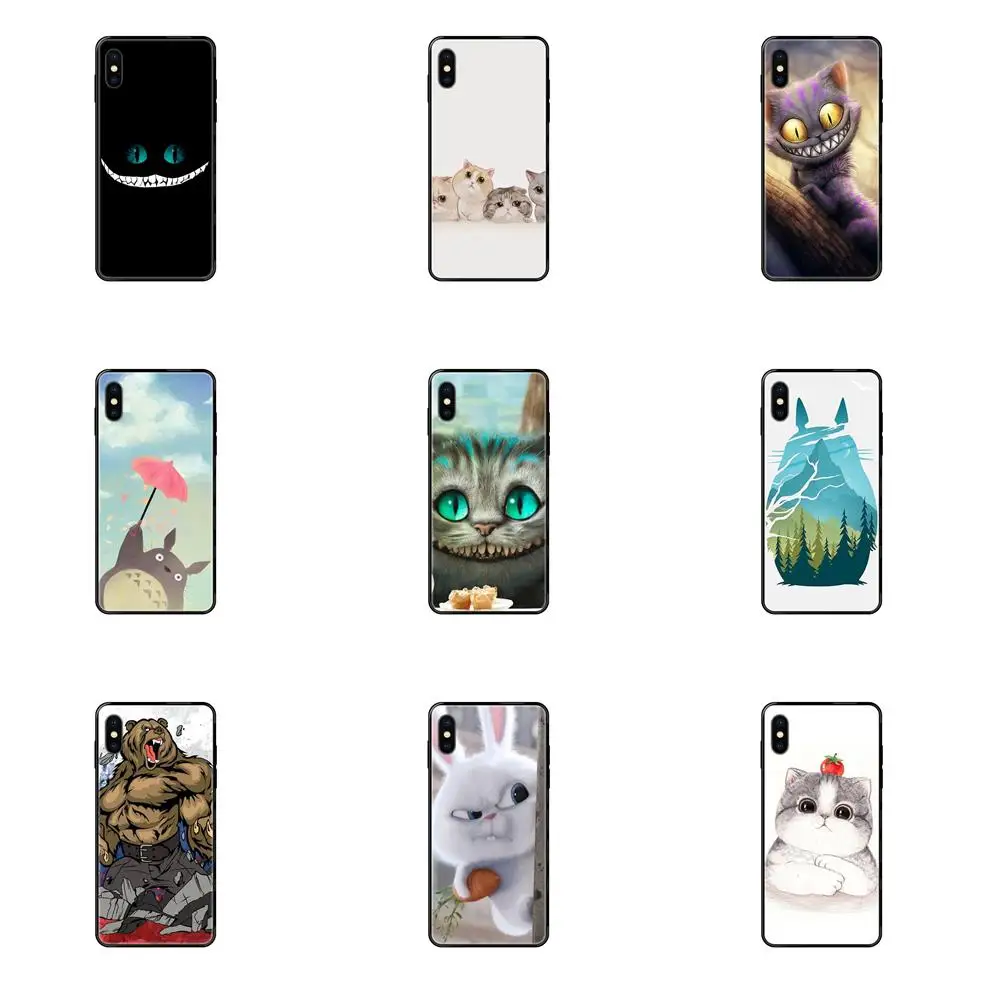 Мягкие чехлы чехол крышка для Galaxy A5 A6 A7 A8 A10 A10S A20 A20S A20E A21S A30 A30S A40 A50 A70 A71 A70E кота