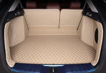 

Custom advanced leather car waterproof trunk mat for Peugeot 307SW 308 308GT 308SW 408 508 3008 4008 5008 RCZ ect