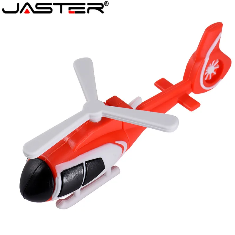 JASTER мультяшный вертолет usb флэш накопитель 4 ГБ 8 16 32 64 Флешка U диск 2 0 Подарочный