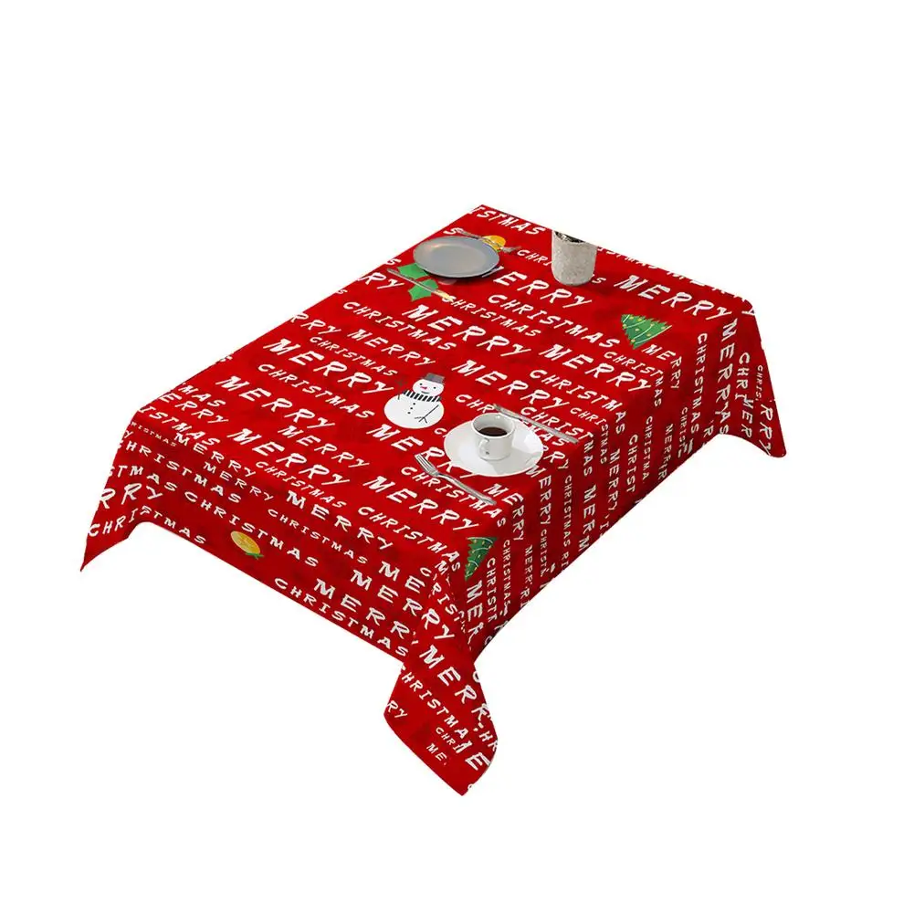 Christmas Decoration Table Cover And Chair Oil-Proof Water Resistant Cloth For Home Kitche | Дом и сад