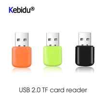 Цветной USB Высокоскоростной адаптер USB 2,0 карта чтения для Micro SD флэш TF карт памяти ридер MicroSD трансфлэш-адаптер