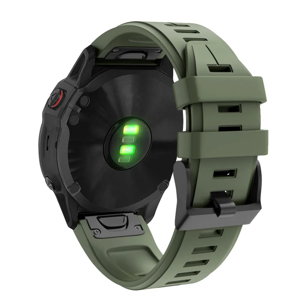 Силиконовый ремешок для часов с быстросъемным ремешком для Garmin Fenix 6X/Fenix 6XPro