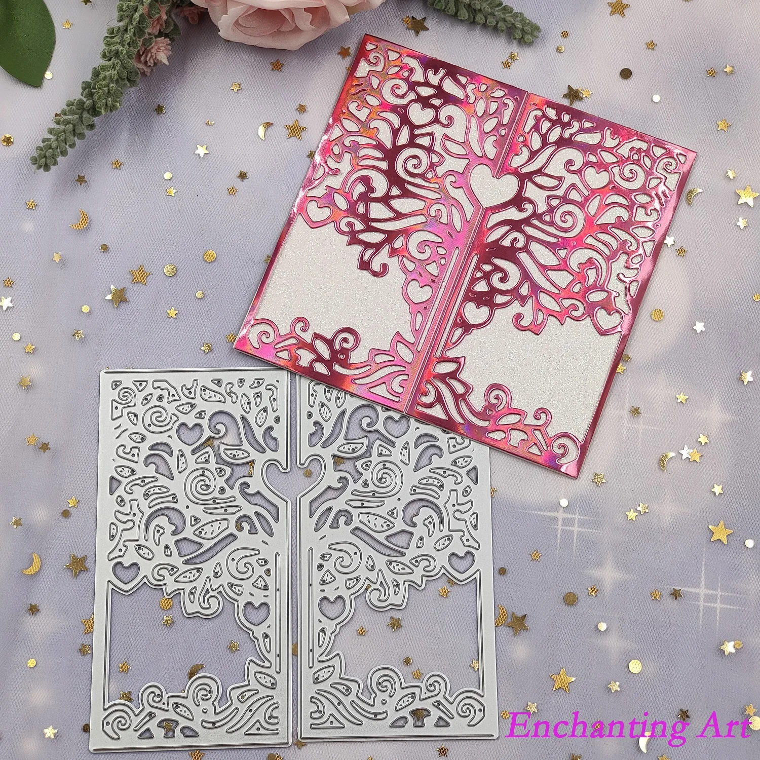 

Wedding And Valentine's Day Metal Cutting Dies Stencils for DIY Scrapbooking/Photo Album Decorative Embossing DIY Paper Cards