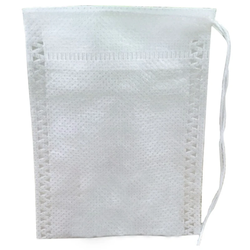

New Tea Bags 500Pcs 7 X 9 Cm Empty Tea Bags With String Heal Seal Filter Infuser Strain For Pu Er Disposable Tea Bags