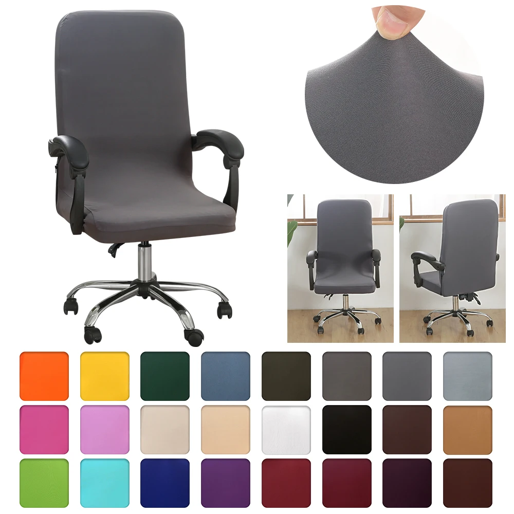 New Elastic Office Game Computer Chair Cover Modern Antidirty Rotating Chair Seat Case