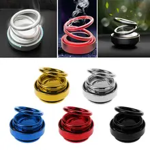 Автомобильный освежитель воздуха, авто вращение, двойное кольцо, солнечная энергия, Запах океана, Orn X7JF