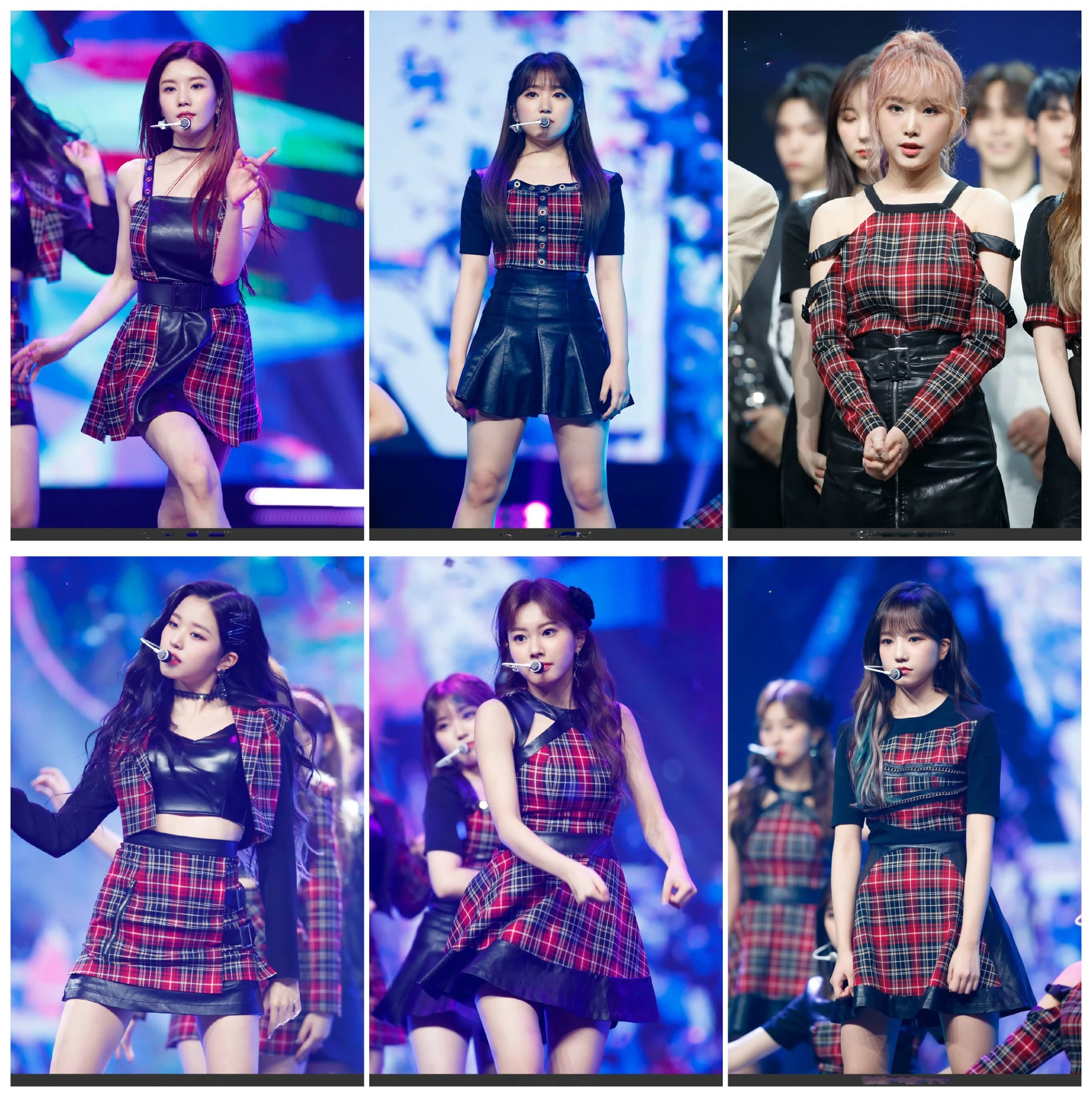 Kpop Izoneジャズステージショー気質カジュアルチェック長袖tシャツトップセクシールーズスカートハイウエストドレスレディース衣装 Dress Suits Aliexpress Kpop Izoneジャズステージショー気質カジュアルチェック長袖tシャツトップセクシールーズスカートハイウエストドレスレディース衣装 Dress Suits Aliexpress