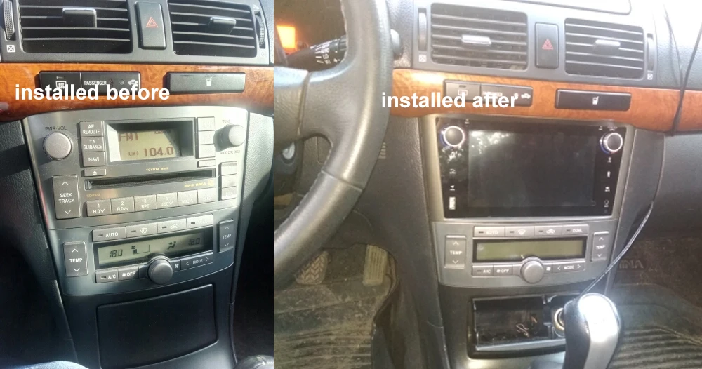 Ips DSP Android 10 Автомобильный DVD стерео Мультимедиа Видео для Toyota Avensis/T25 2003-2008 радио gps навигация