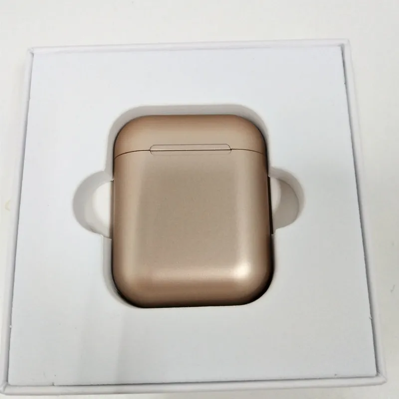 Роскошные Металлические Inpods 12 Bluetooth 5,0 Беспроводные наушники с микрофоном басовые наушники для смартфона