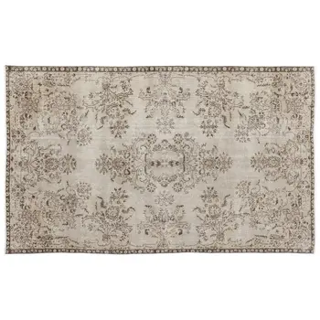 

Handmade Beige Vintage English English Area Rug 168x278 Cm-5'6''X9'1''