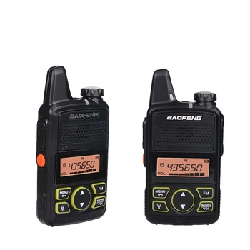 

Original BAOFENG BF-T1 Walkie Talkie Kids MINI Two Way Radio UHF 400-470MHz 20CH Portable Ham FM CB Radio Handheld Transceiver