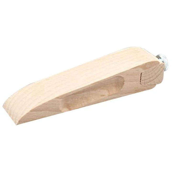 Handmade Leather DIY Wooden Sandpaper Sanding Block Vegetable Tanned Leather Edge Banding Grinding Edge Treatment