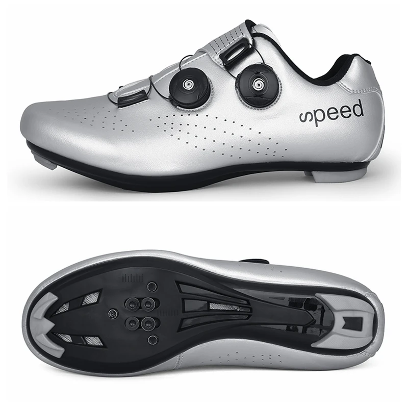 Details about   Ultralight Mens Road Cycling Shoes Self-locking SPD Bike Bicycle Racing Sneakers 