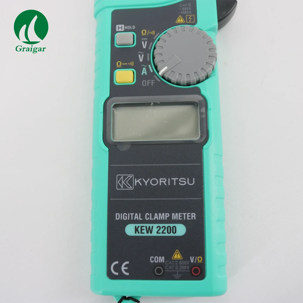 Pinza amperimétrica digital TRMS Kyoritsu 2200R:herramienta profesional