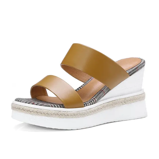 women's european leather sandals