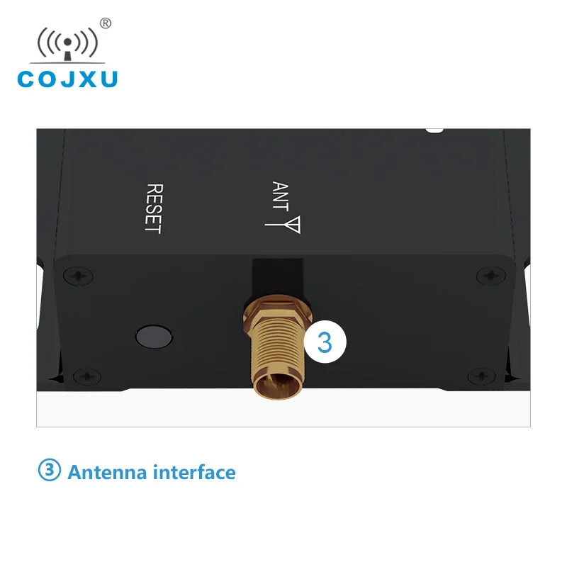 Ethernet LoRa 433 МГц 30 дБм 1 Вт фотоэлектрический беспроводной трансивер дальнего