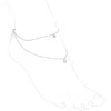 JaneKelly Women's Fashion Micro Pave Set Cubic Zirconia Anklets For Women ► Photo 2/4