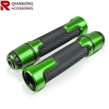 Для KAWASAKI Z900 7/8 ''22 мм мотоциклетные ручки и рукоятки торцевые ручки кепки костюм Z800 Z1000/SX ER6N Z750 Z650 ninja 650