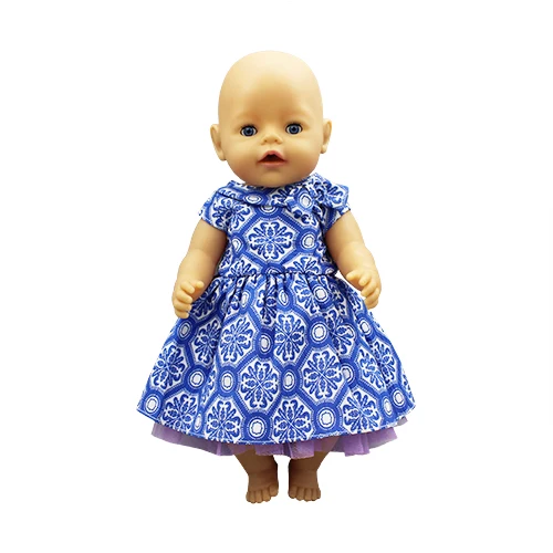 Популярная Одежда для кукол, подходит для 43 см/17 дюймов, Детская кукла, лучший подарок на день рождения для детей(продается только одежда