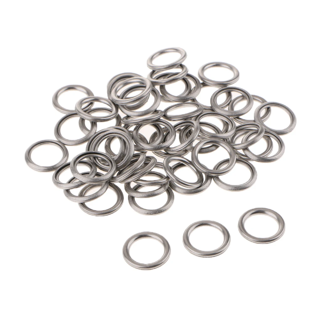 Pack of 50 Oil Crush Washers/Drain Plug Gaskets M12 for Toyota 4Runner Corolla Carina Hilux Land Cruiser Lexus Most models