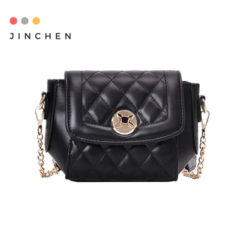 

Small PU Leather Diamond Pattern Crossbody Bags Women 2020 Elegant Hasp Style Women Shoulder Bags Lucury Brand Totes Bags Sac