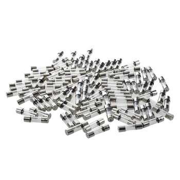 

100 Pcs 5mm x 20mm Fast Blow Type Glass Tube Fuses 2A 250V Replacement