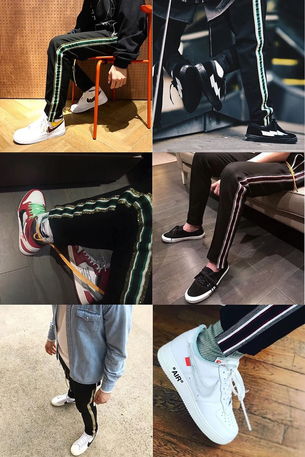 Лучшая версия Rhude сторона золотые полосатые женские мужские штаны для бега хип-хоп мужские повседневные спортивные штаны бегунов Rhude