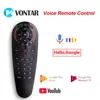 G30 Voice Remote Control G30S Air Mouse 2.4G Wireless Mini Keyboard IR Learning Gyroscope Google Assistant for Android TV Box PC ► Photo 1/6