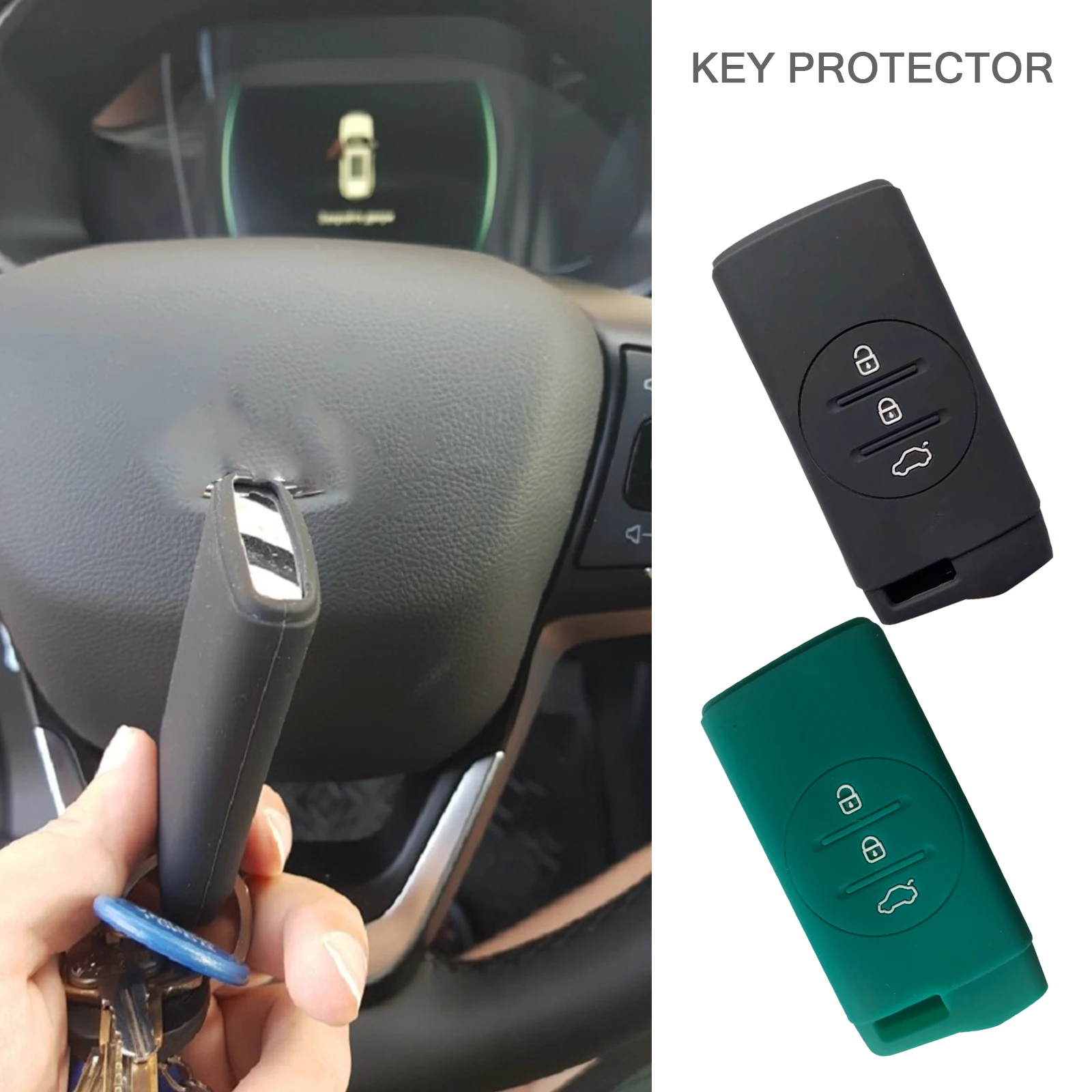 3 Button Remote Car Key Cover Case For Chery Tiggo 8 Arrizo 5 Pro Gx 5x eQ7 Tiggo 7 Pro exeed