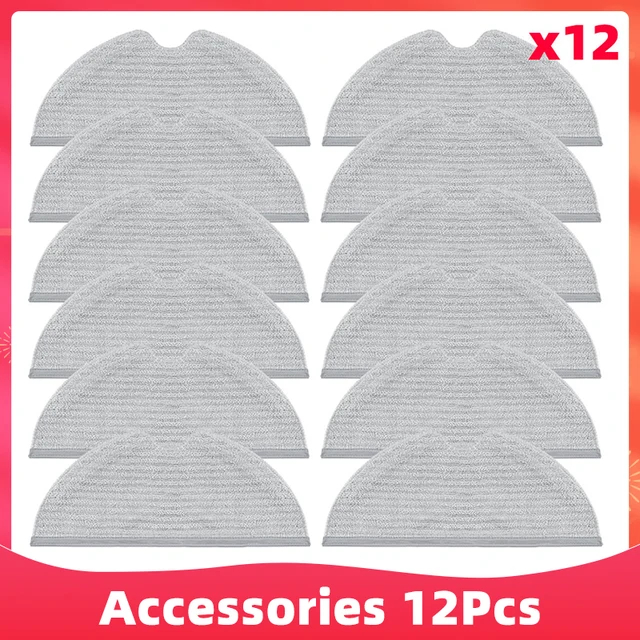 Main Side Brush Mop Cloths Hepa Filter For Xiaomi Dreame D9 Dreame Bot L10 Pro Trouver Robot LDS Vacuum-Mop Finder Spare Parts 12 Mop