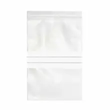 33 шт пластиковые пакеты с замком-молнией, записываемые, многоразовые, прозрачные, 7," X 5,5" 8 MIL