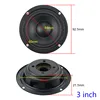 Bass Radiator Passive Speaker Auxiliary Woofer Booster Fake speaker For 3 inch 4 inch 5 inch 6.5inch 8